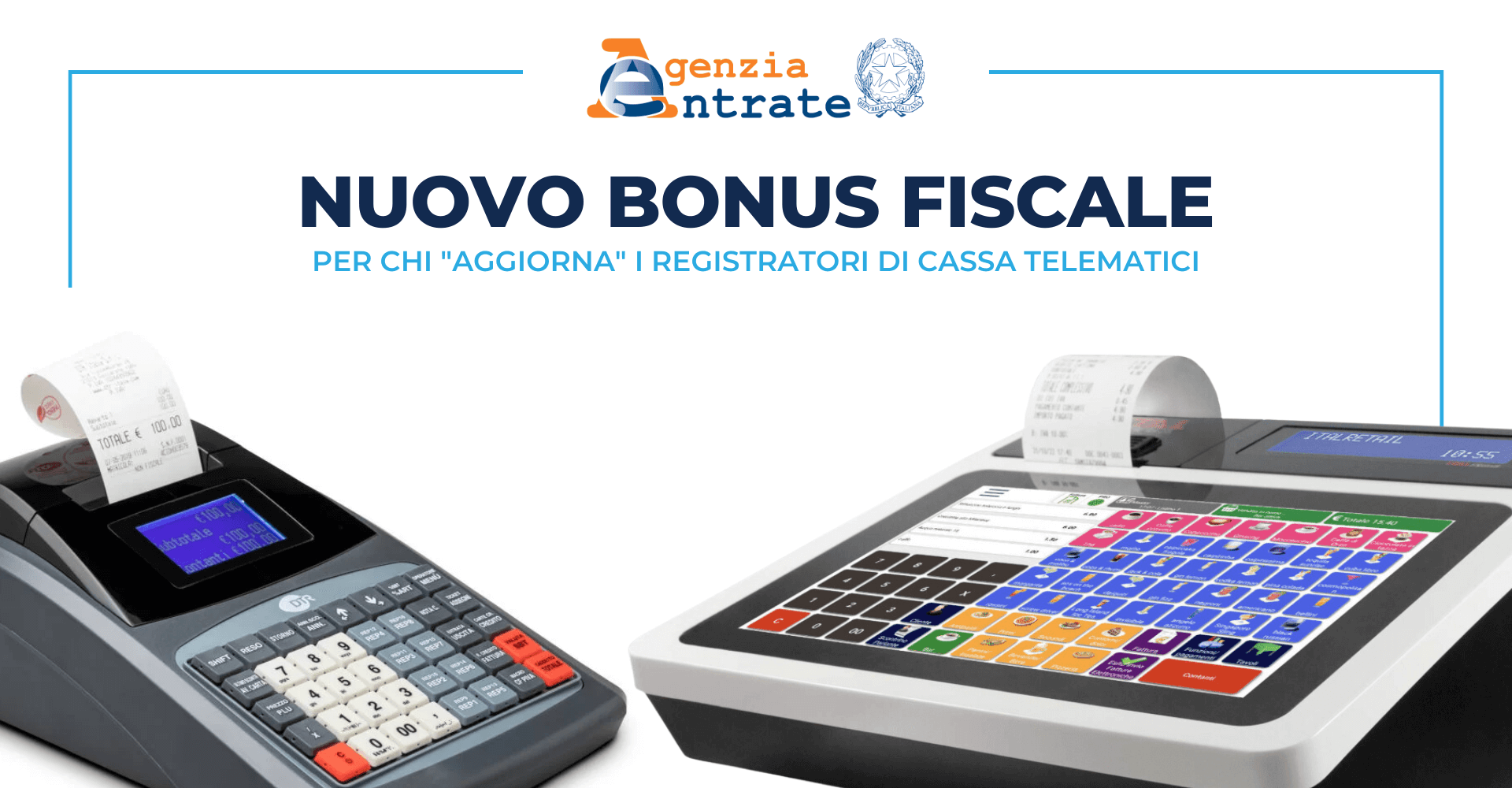 Bonus 2023 per i registratori di cassa telematici - PC HOUSE